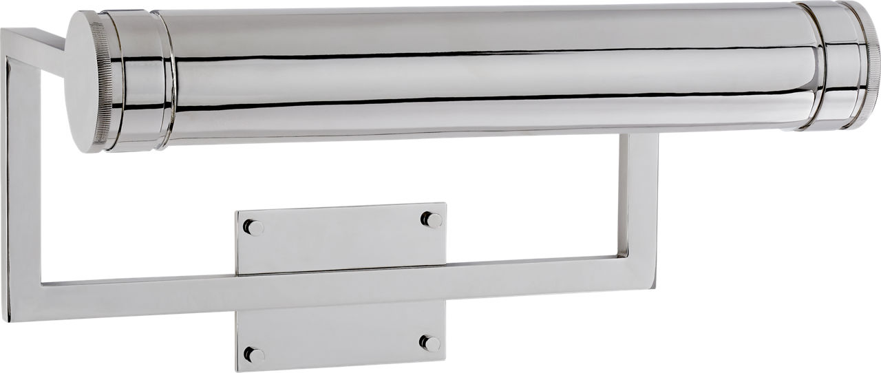 Cosmopolitan 18" Picture Light in Polished Nickel