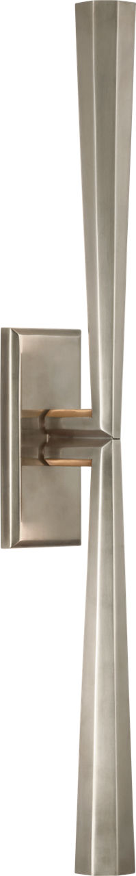 Galahad Linear Sconce in Antique Nickel
