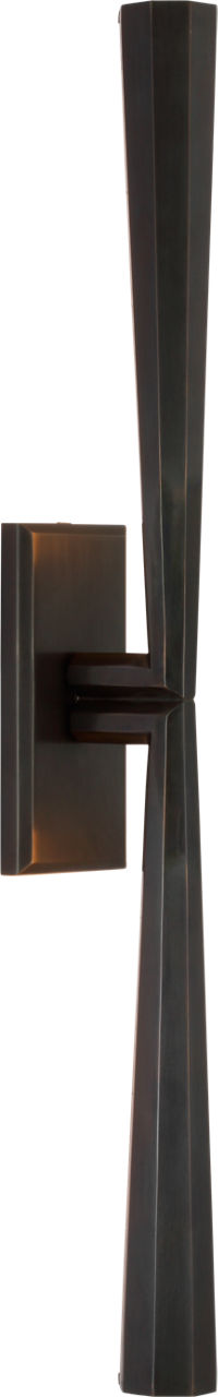 Galahad Linear Sconce in Bronze