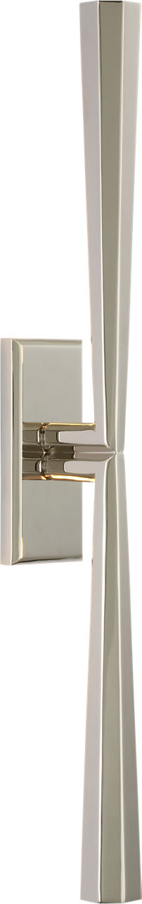 Galahad Linear Sconce in Polished Nickel