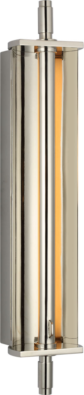 Cilindro Large Reflector Sconce in Polished Nickel