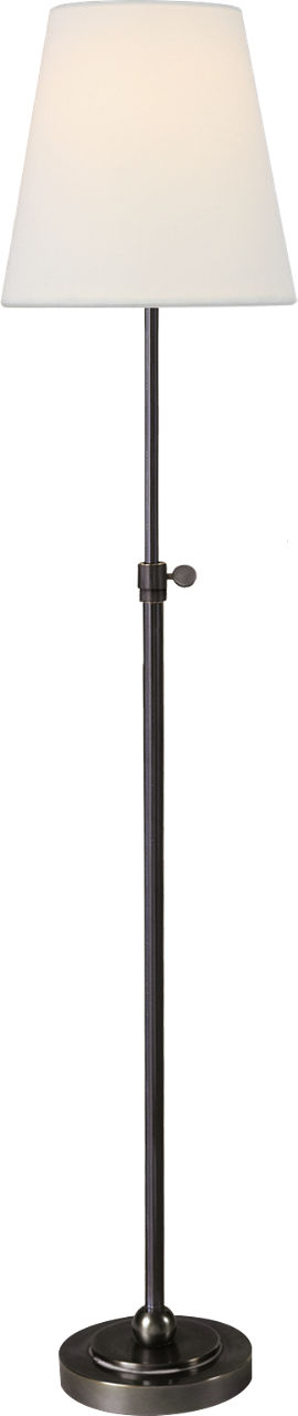 Bryant Table Lamp in Bronze with Linen Shade