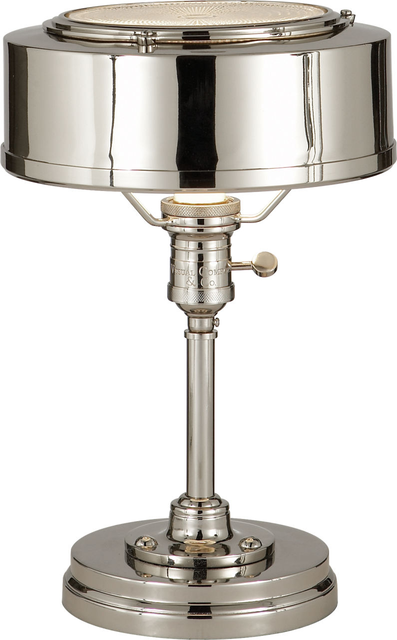 Henley Task Lamp in Polished Nickel