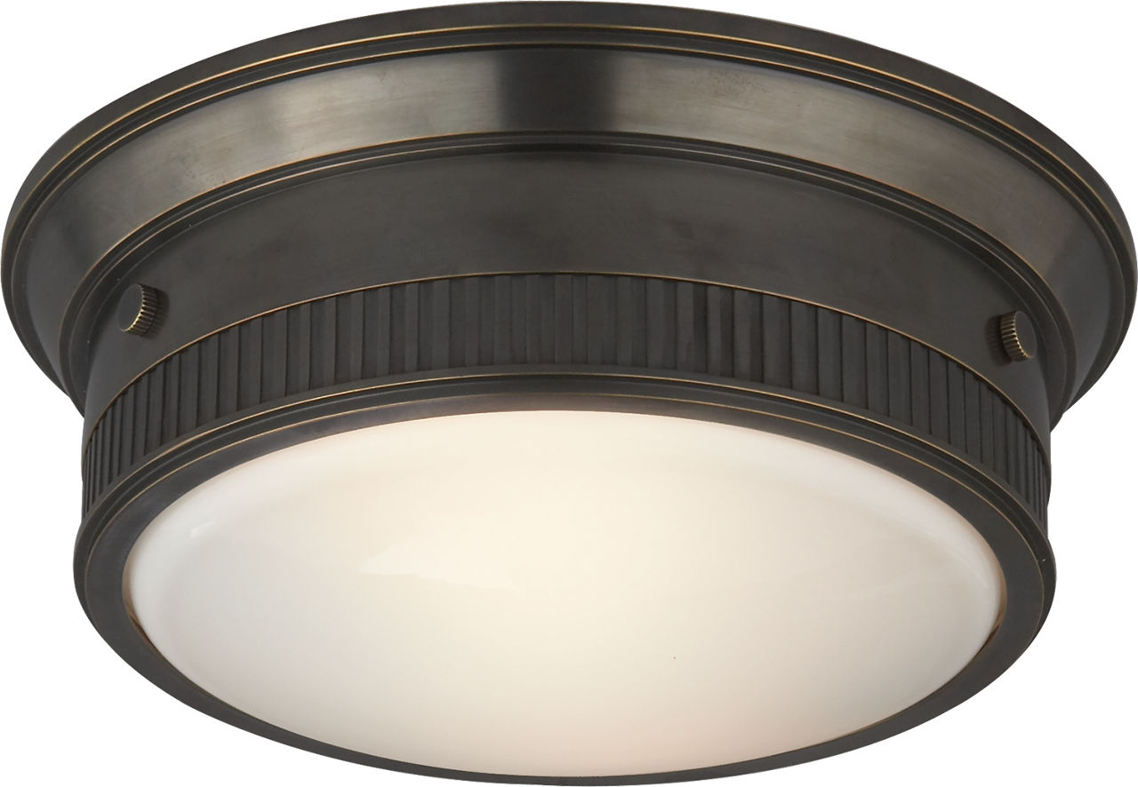 Calliope Marine Flush Mount in Bronze