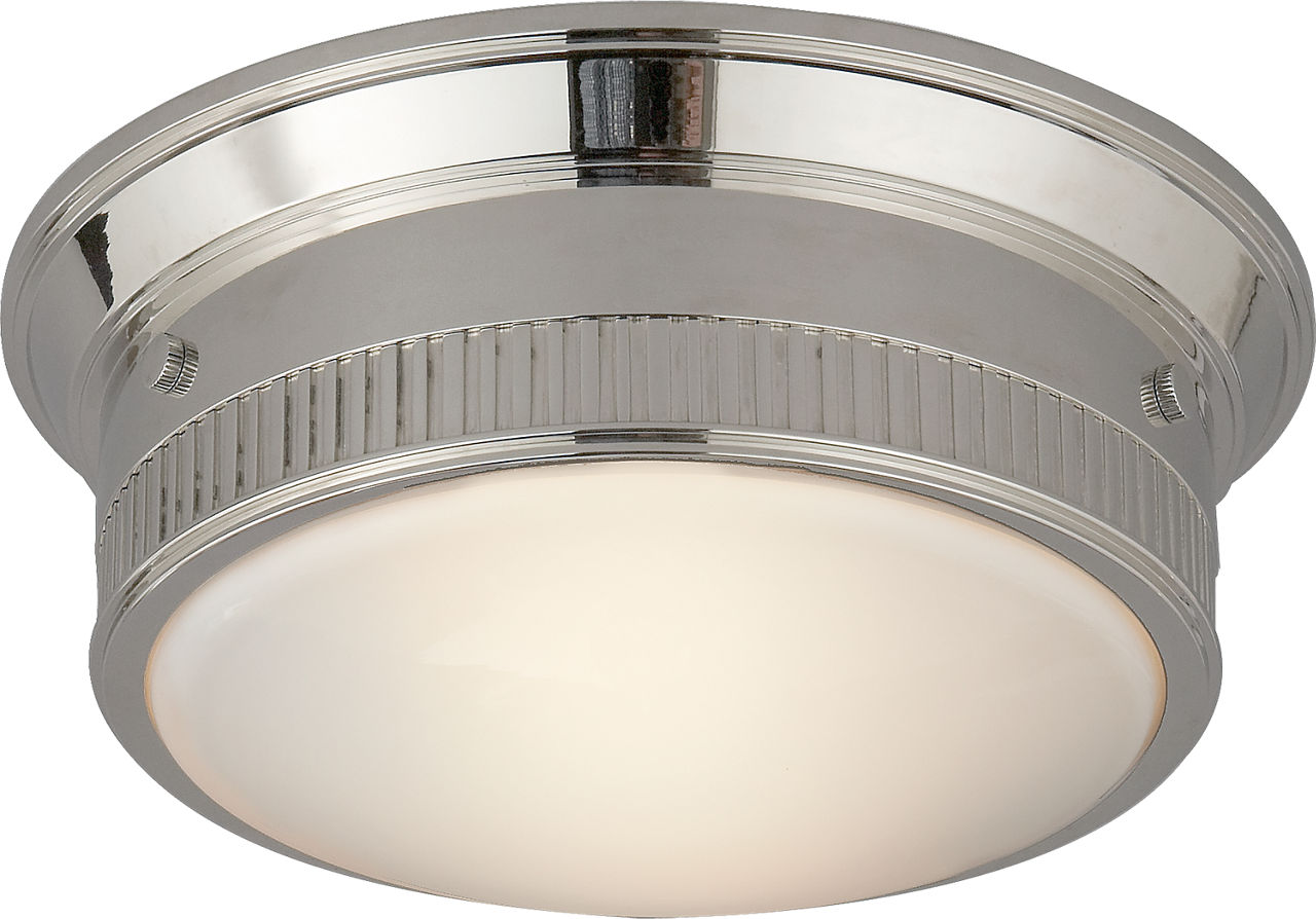 Calliope Marine Flush Mount in Polished Nickel