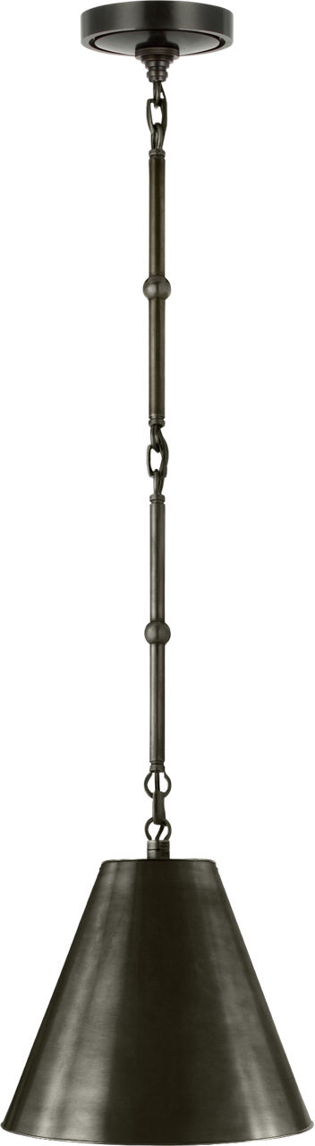 Goodman Petite Hanging Shade in Bronze with Bronze Shade