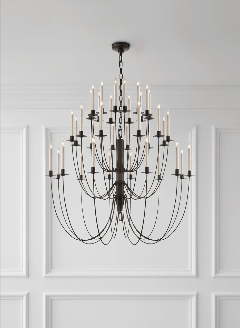 Erika Three-Tier Chandelier - TOB5206 | Visual Comfort