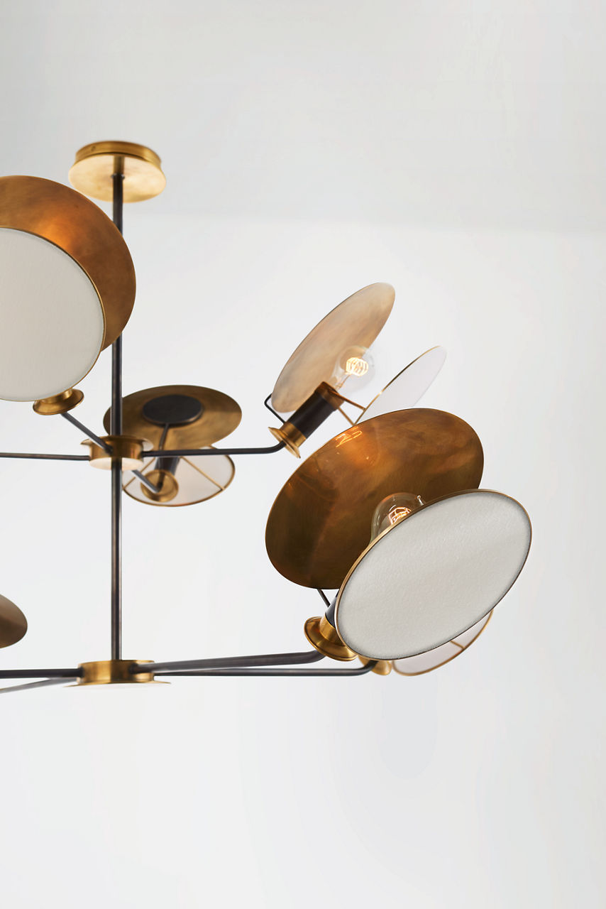 Osiris Large Reflector Chandelier - TOB5290 | Visual Comfort