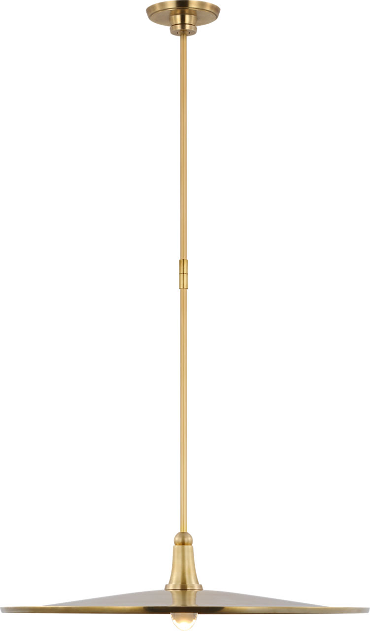 Truesdell 24" Pendant in Hand-Rubbed Antique Brass