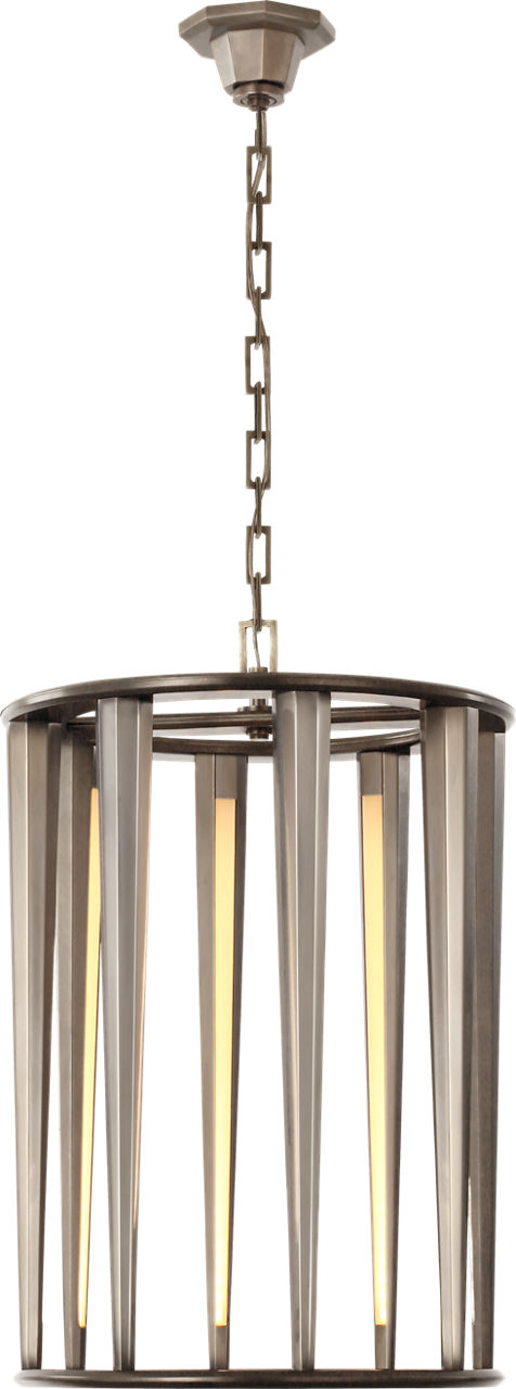 Galahad Medium Lantern in Antique Nickel