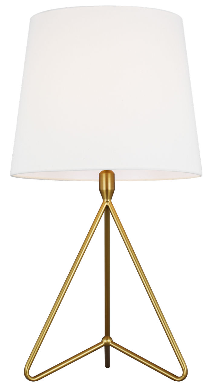 Dylan Tall Table Lamp Burnished Brass Bulbs Inc