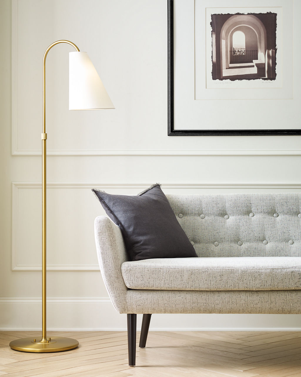 Signoret Task Floor Lamp - TT1071 | Visual Comfort