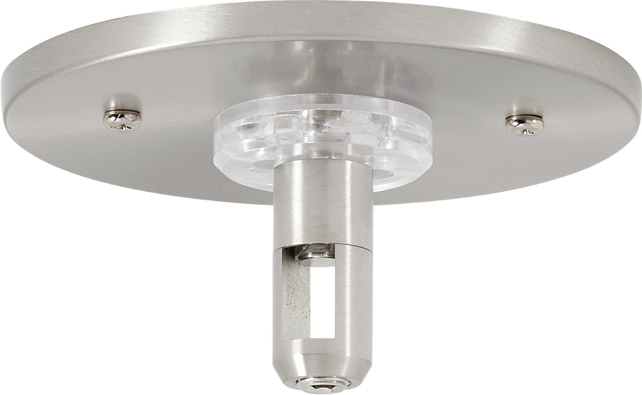 MonoRail 4" Round Power Feed Canopy Low-Profile Single-Feed