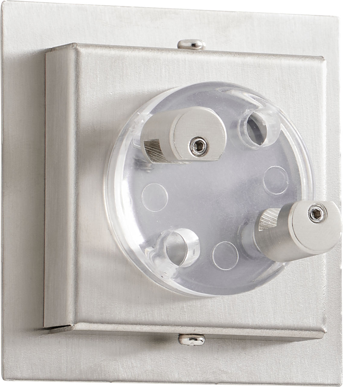 Wall MonoRail 2" Square Power Feed Canopy Single-Feed