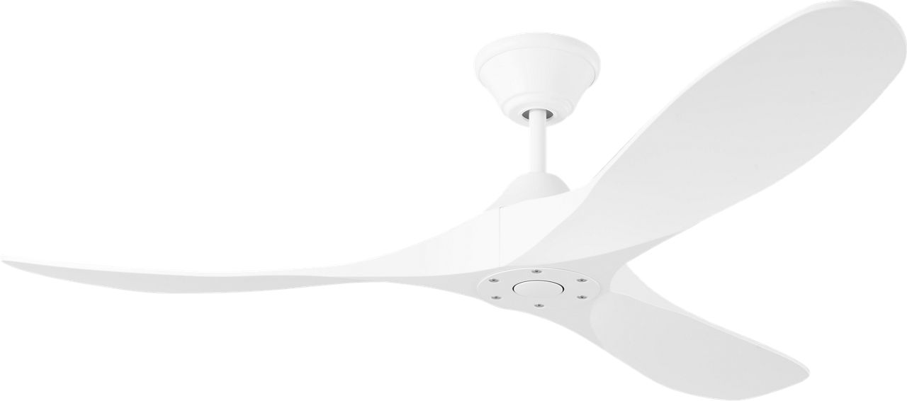 Maverick Coastal 52 Ceiling Fan in with Blades Matte White