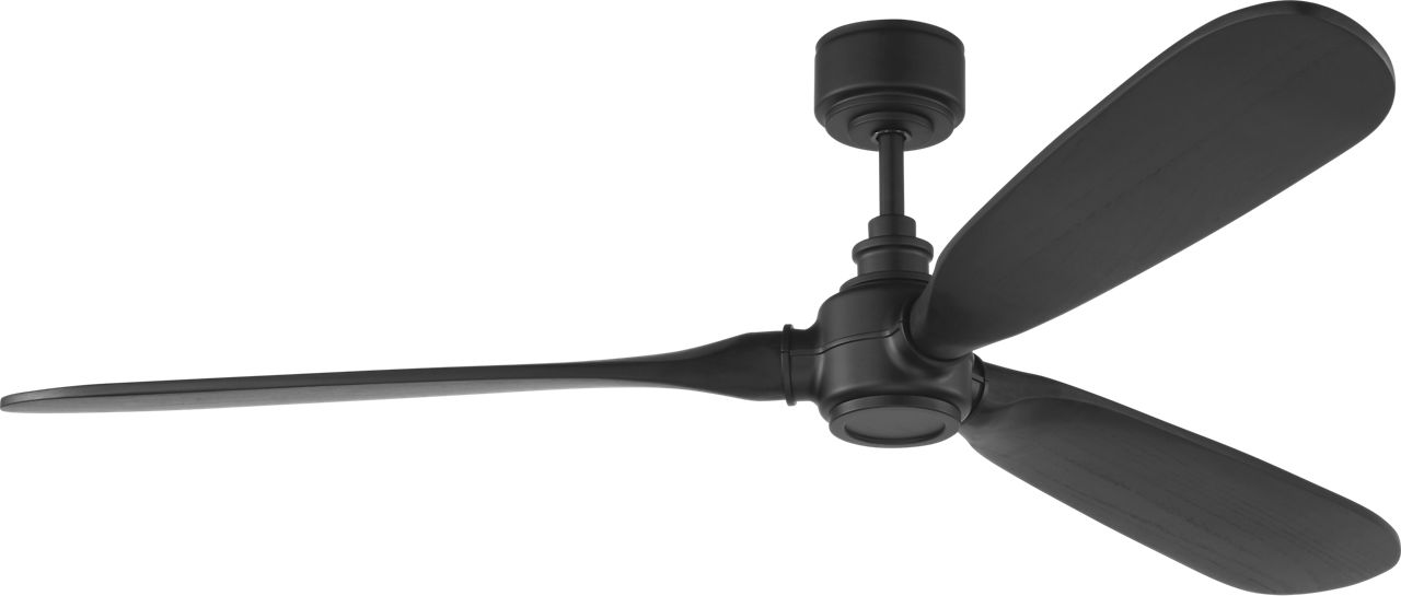 Valiant Smart 60" Ceiling Fan in Matte Black