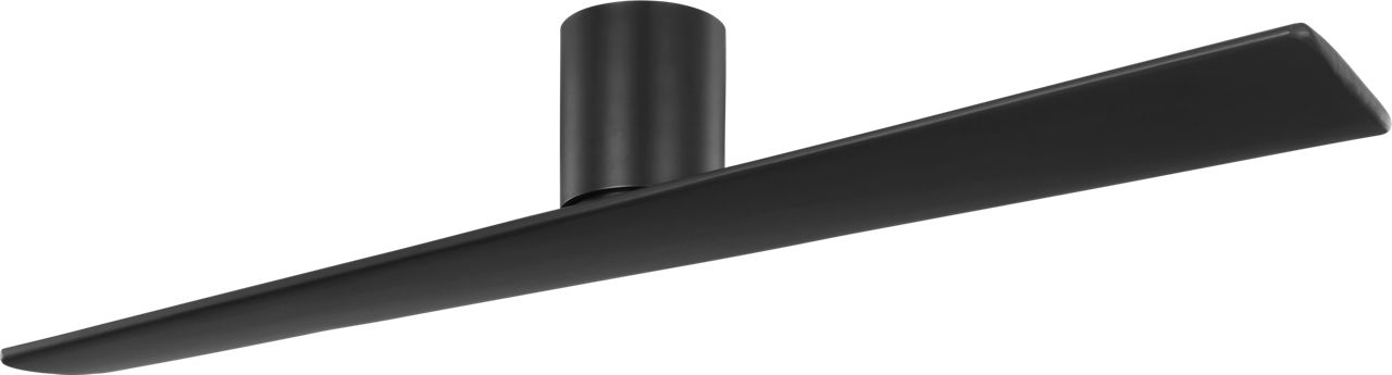 Plank Smart 60" Hugger Ceiling Fan in Midnight Black