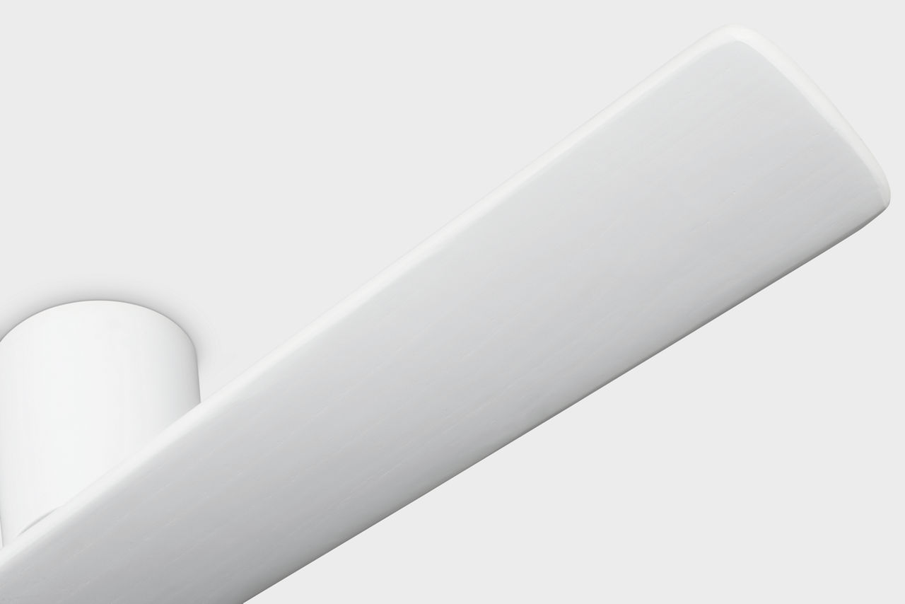 Plank Smart 52 Hugger Ceiling Fan in with Blades Matte White