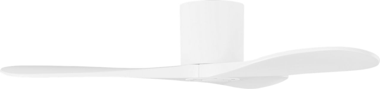 Maverick Smart 44" Hugger Ceiling Fan in Matte White