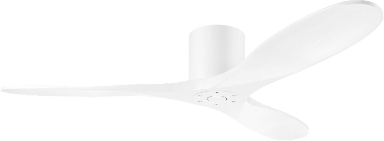 Maverick Smart 52" Hugger Ceiling Fan in Matte White