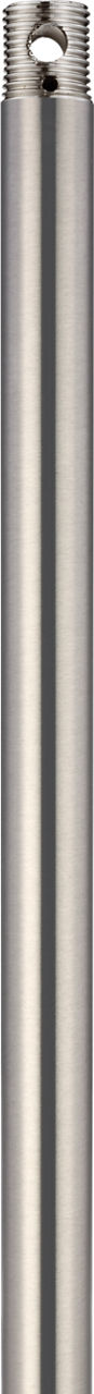 Threaded Fan Downrod in Brushed Nickel 24"