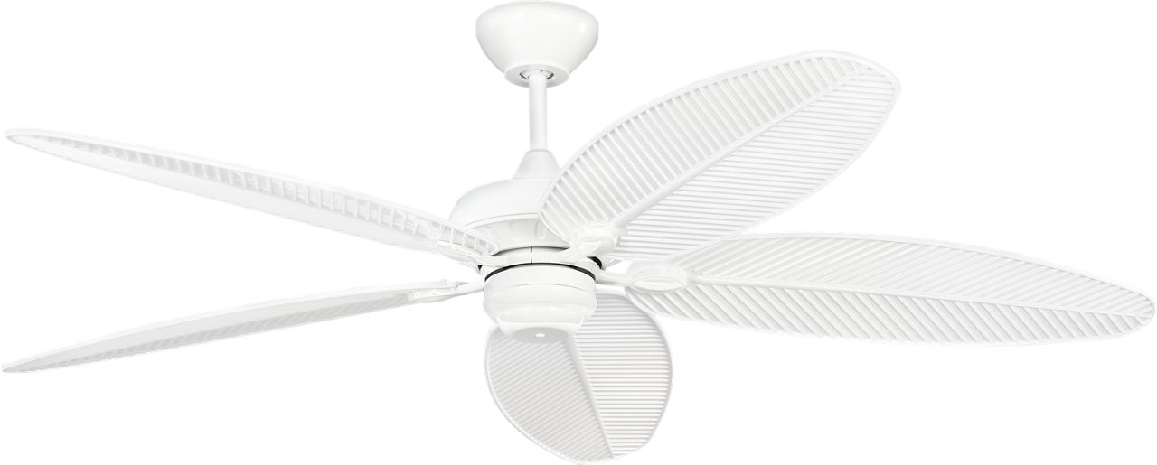 Cruise Outdoor 60 Ceiling Fan in with Blades White