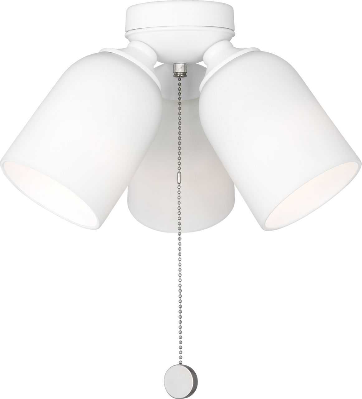 Emile Light Kit in with Etched White Glass Matte White