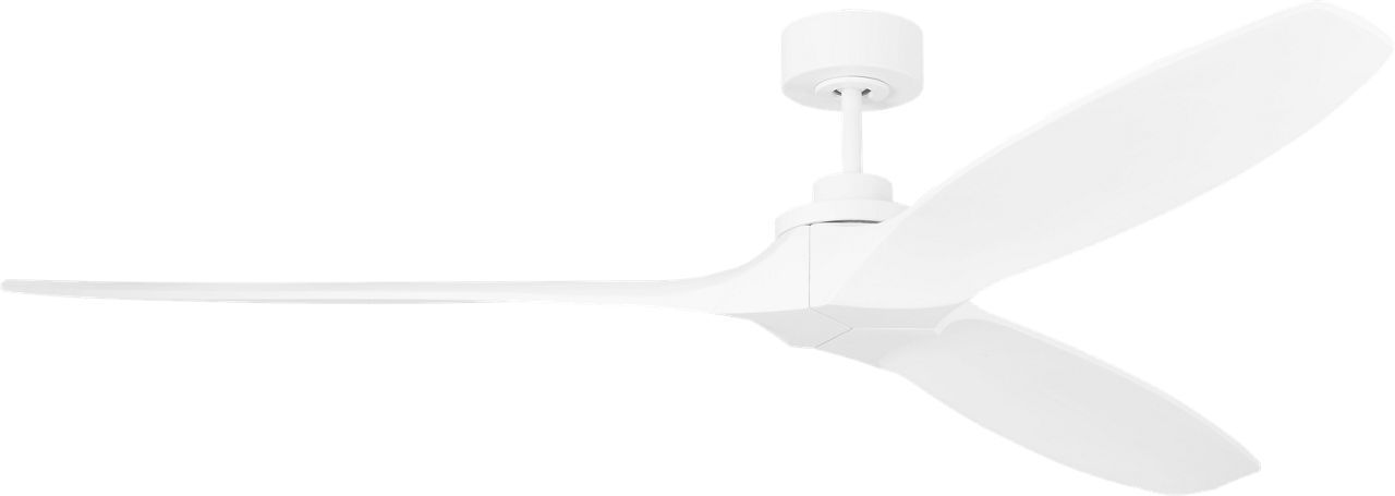 Collins Smart 70 Ceiling Fan in Blades Matte White