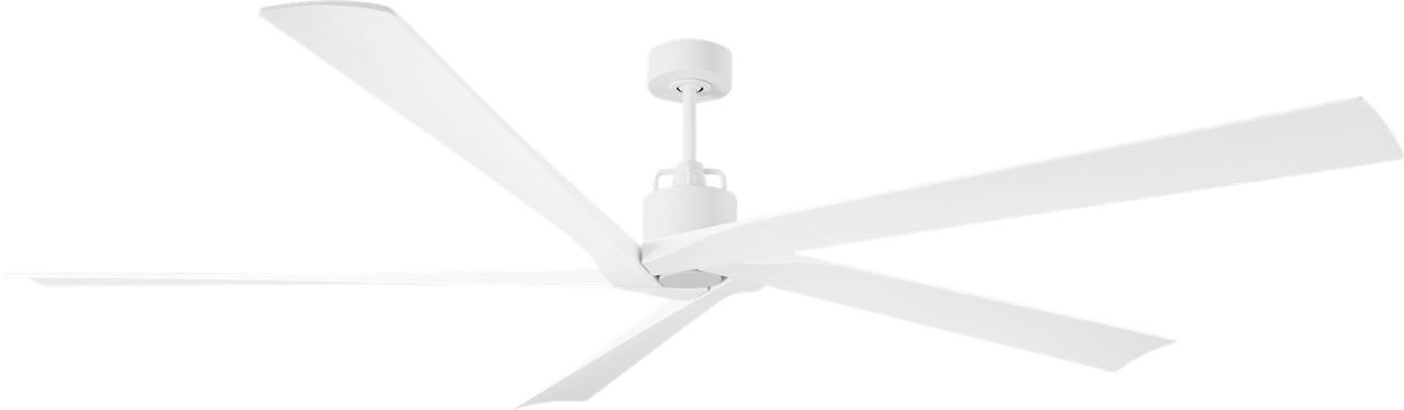 Aspen 84 Ceiling Fan in with Blades Matte White