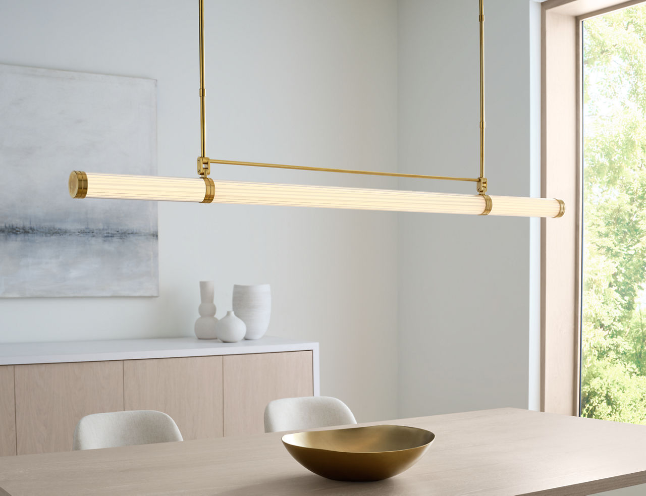 Alo X-Large Linear Chandelier - AKLS150 | Visual Comfort