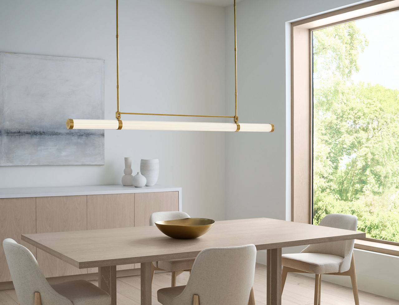Alo X-Large Linear Chandelier - AKLS150 | Visual Comfort
