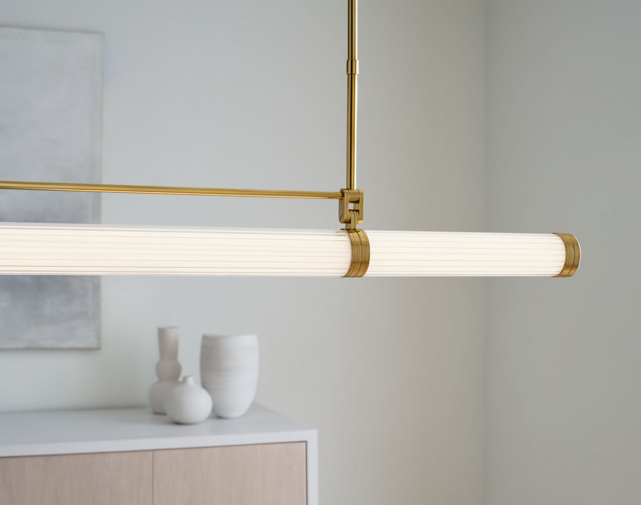 Alo X-Large Linear Chandelier - AKLS150 | Visual Comfort