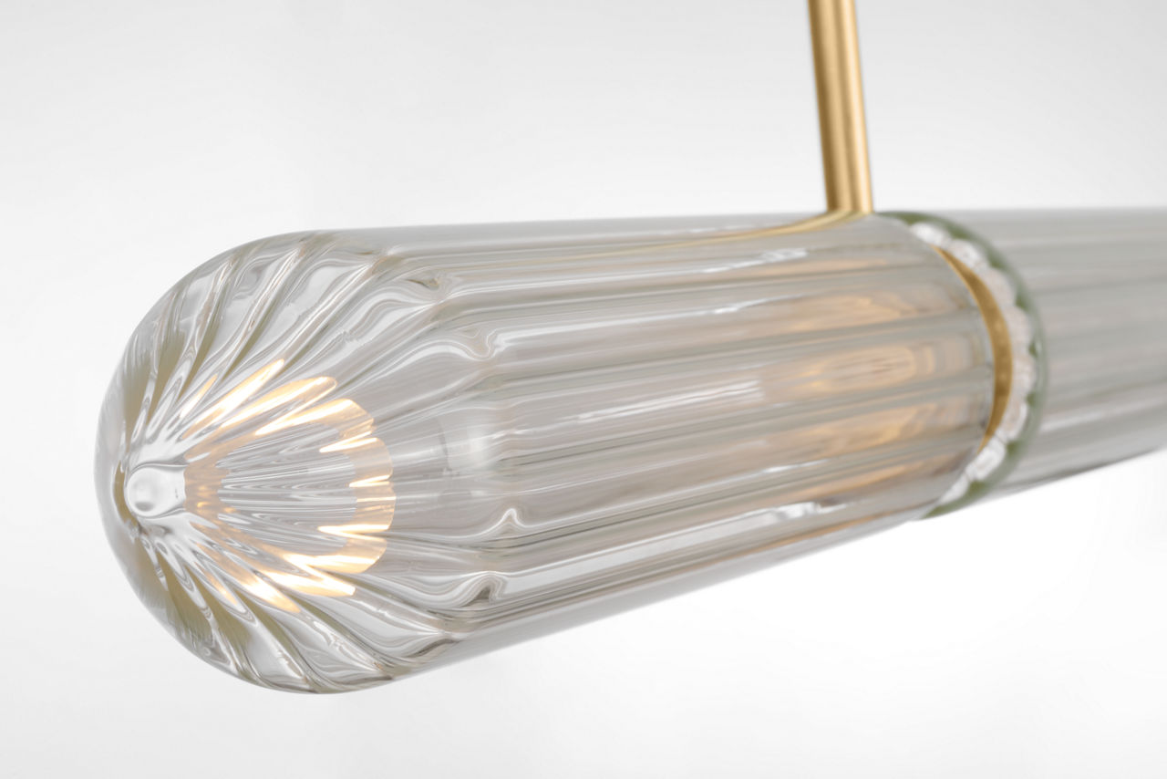 Langston X-Large Linear Chandelier - AKLS286 | Visual Comfort