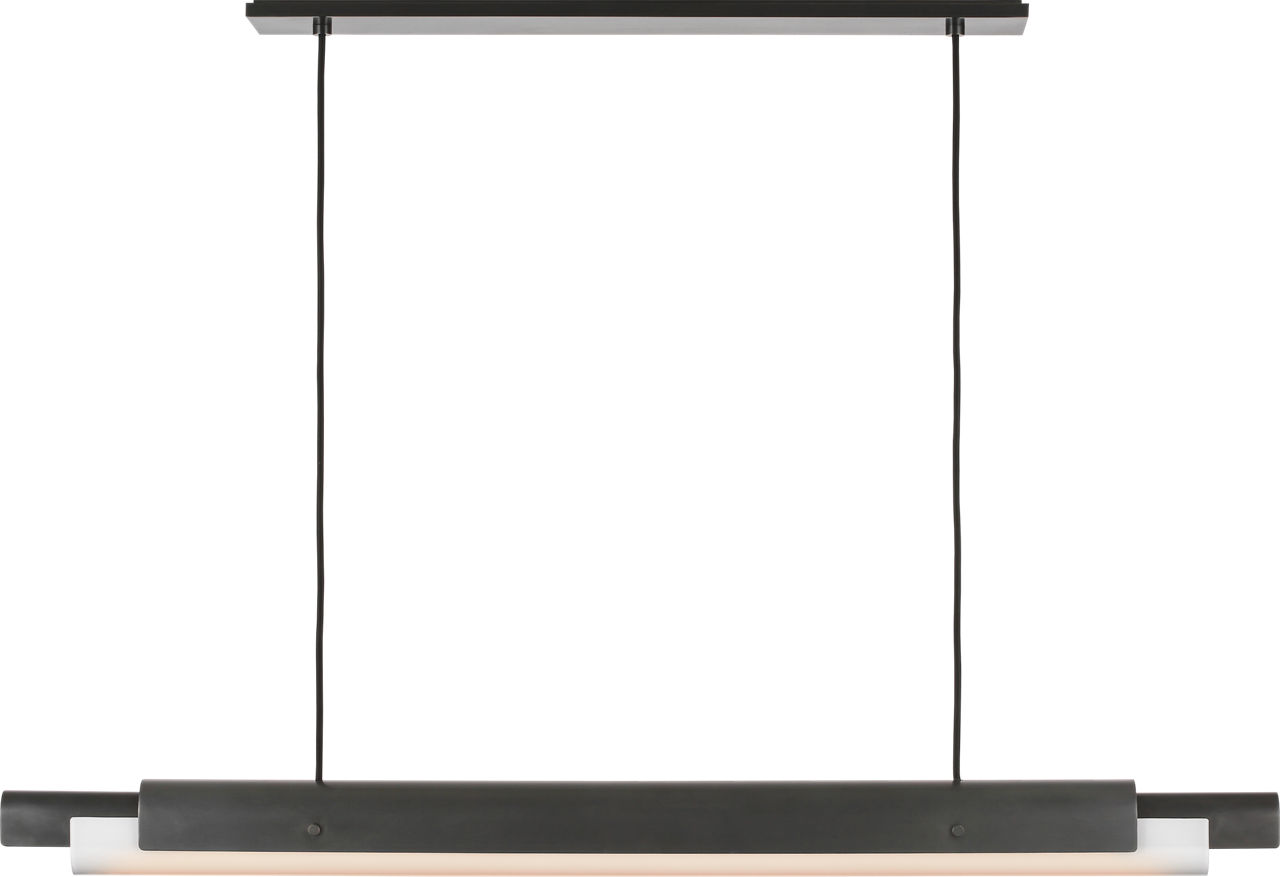 Ambrose 54 Linear Chandelier Bronze 2700K-1800K 90 CRI