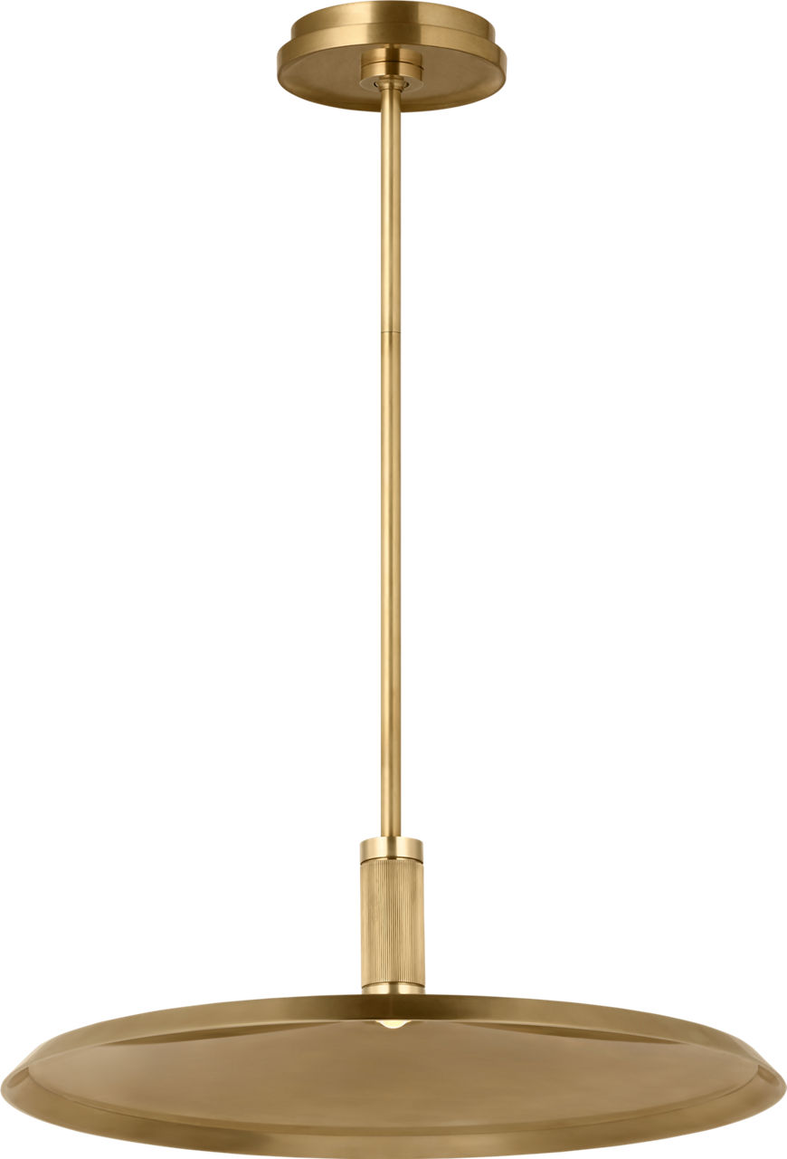 Saucer Direct 18 Pendant Hand Rubbed Antique Brass 2700K-1800K 90 CRI