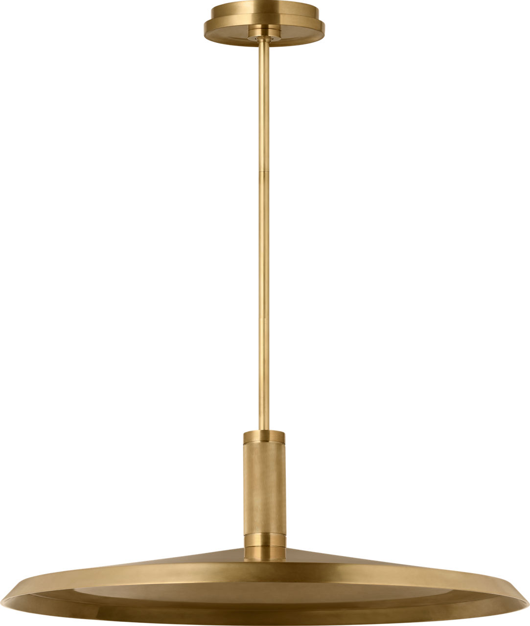 Saucer Direct 24 Pendant hand rubbed antique brass 2700K-1800K 90 CRI