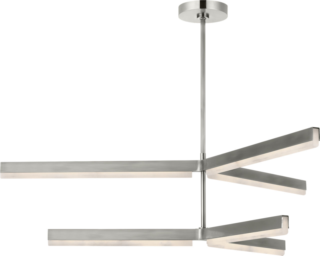 Linea 56 Two Tier Chandelier antique nickel 2700K 90 CRI