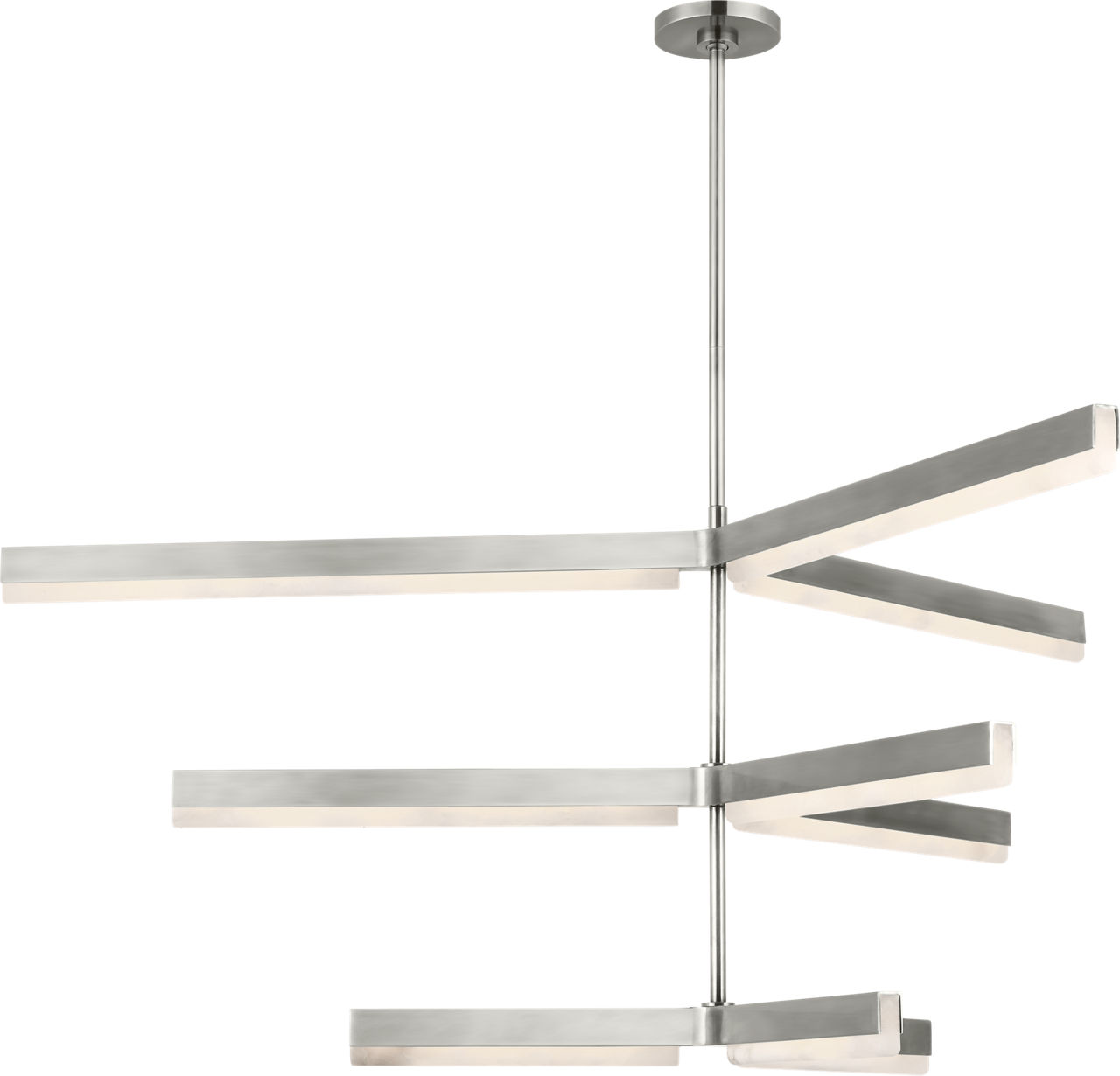 Linea 56 Three Tier Chandelier antique Nickel 2700K 90 CRI