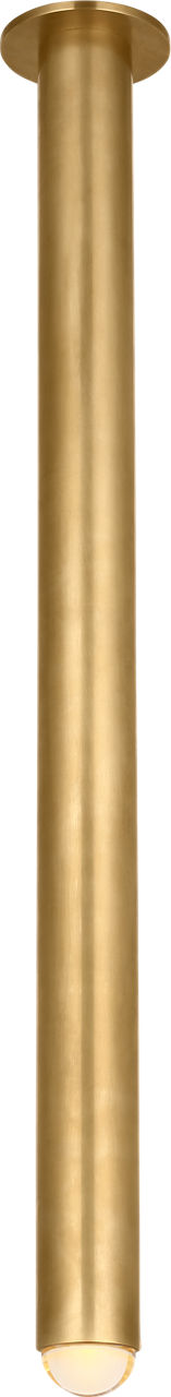 Ebell Grande Flush Mount Natural Brass 2700K 90 CRI