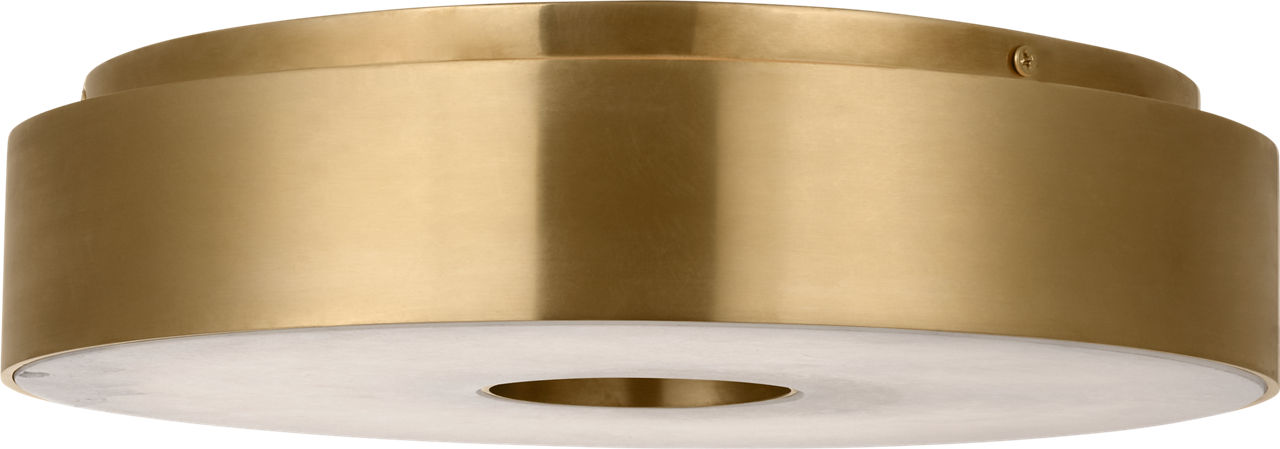 Wyllis 12 Flush Mount hand rubbed antique brass 2700K 90 CRI