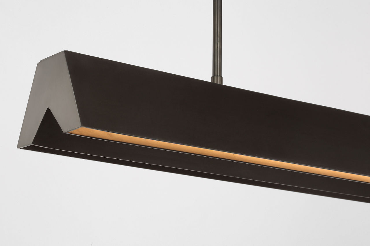 Pench Medium Linear Chandelier - KWLS348 | Visual Comfort