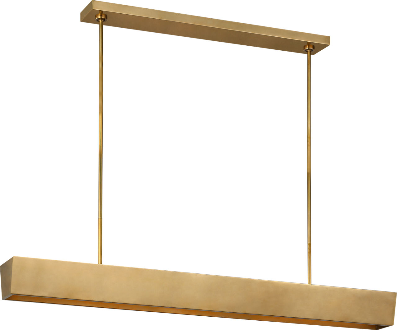 Pench Large Tapered Linear Chandelier - KWLS349 | Visual Comfort