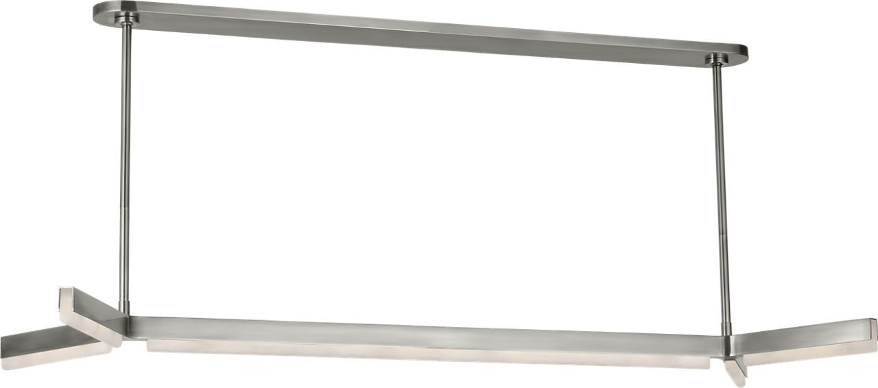 Linea 55 Linear Chandelier antique Nickel 2700K 90 CRI