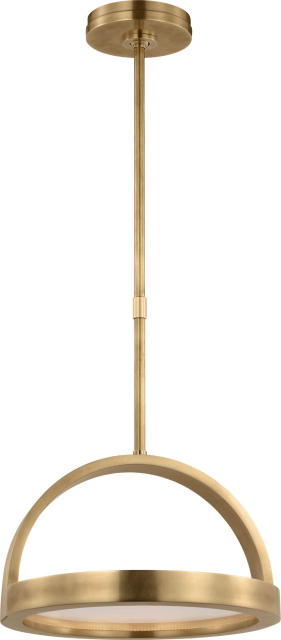 Cerne Medium Pendant Natural Brass 2700K 90 CRI