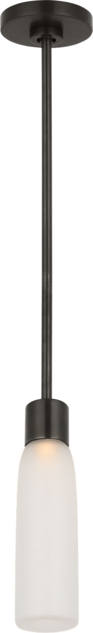 Volver Small Pendant Clear Etched Bronze 2700K 90 CRI