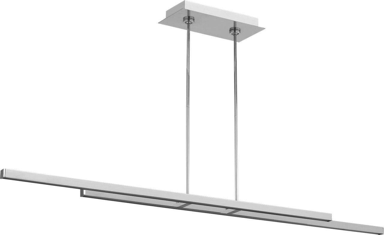 Stagger 2 60 Linear Suspension Polished stainless steel LED 2700K 90 CRI 120-277V