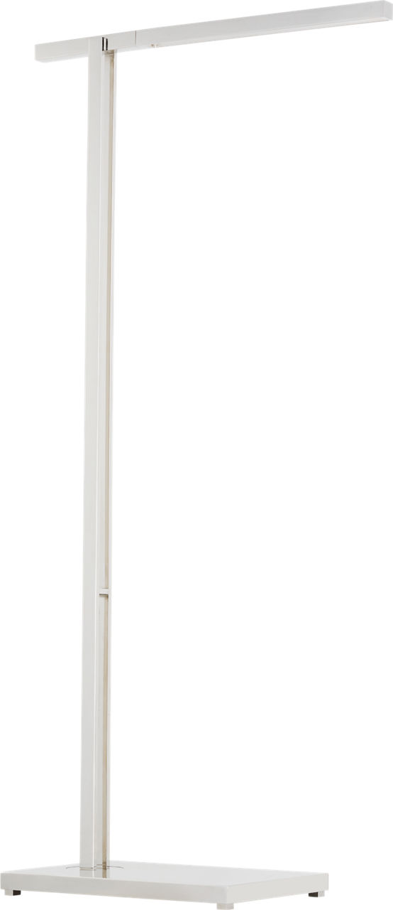 Stagger Small Floor Lamp Polished Nickel 2700K 90 CRI