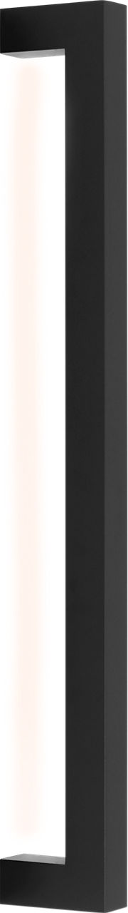 Stagger Small Wall in Outdoor Black Mud-In 120V