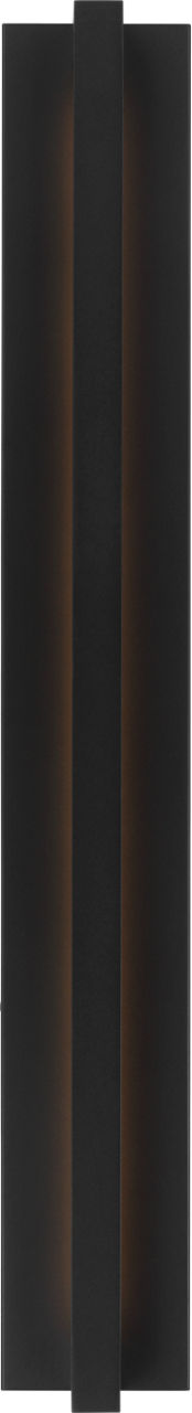 Stagger Medium Wall in Outdoor Black Backplate 120V