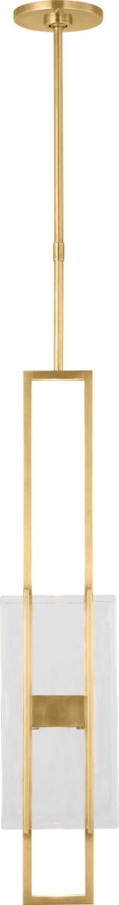 Duelle 28 Pendant hand-rubbed antique brass 2700K 90 CRI